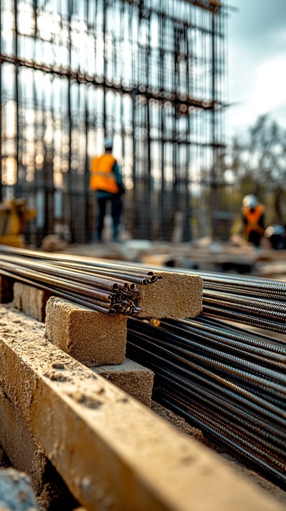 Free Construction Rebar Stack Image - Construction, Rebar, Steel ...