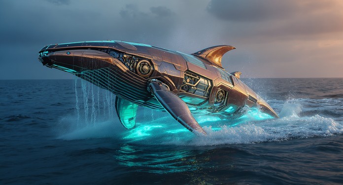 Free Mechanical Ocean Leviathan Image - Steampunk, Leviathan ...