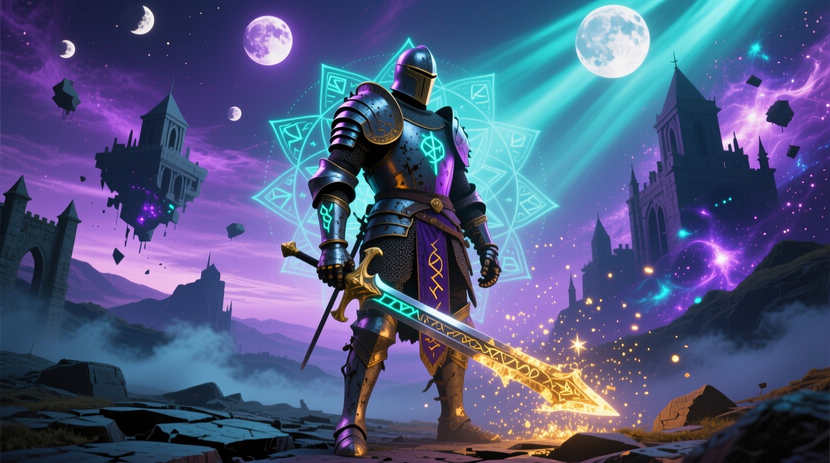 Free Cosmic Warrior Ascends Image - Warrior, Knight, Armor | Download ...
