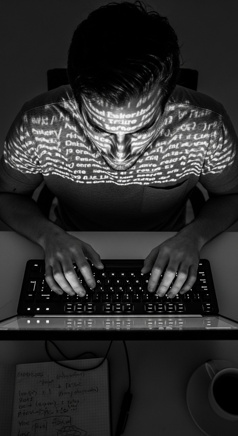 Free Midnight Coding Session Image - Programmer, Code, Monochrome ...