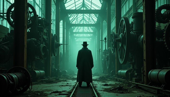Gothic Engineer Free Industrial Gothic Solitude Image - Silhouette, Gothic, Industrial ...