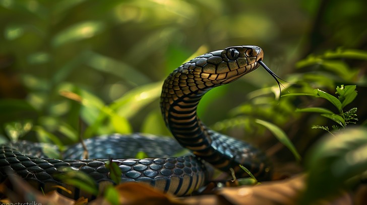 Snake Withe Filter Free Snake in foliage Image - Snake, Foliage, Forest | Download at ...