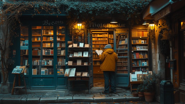 Free Bookshop Evening Browse Image | Download at StockCake