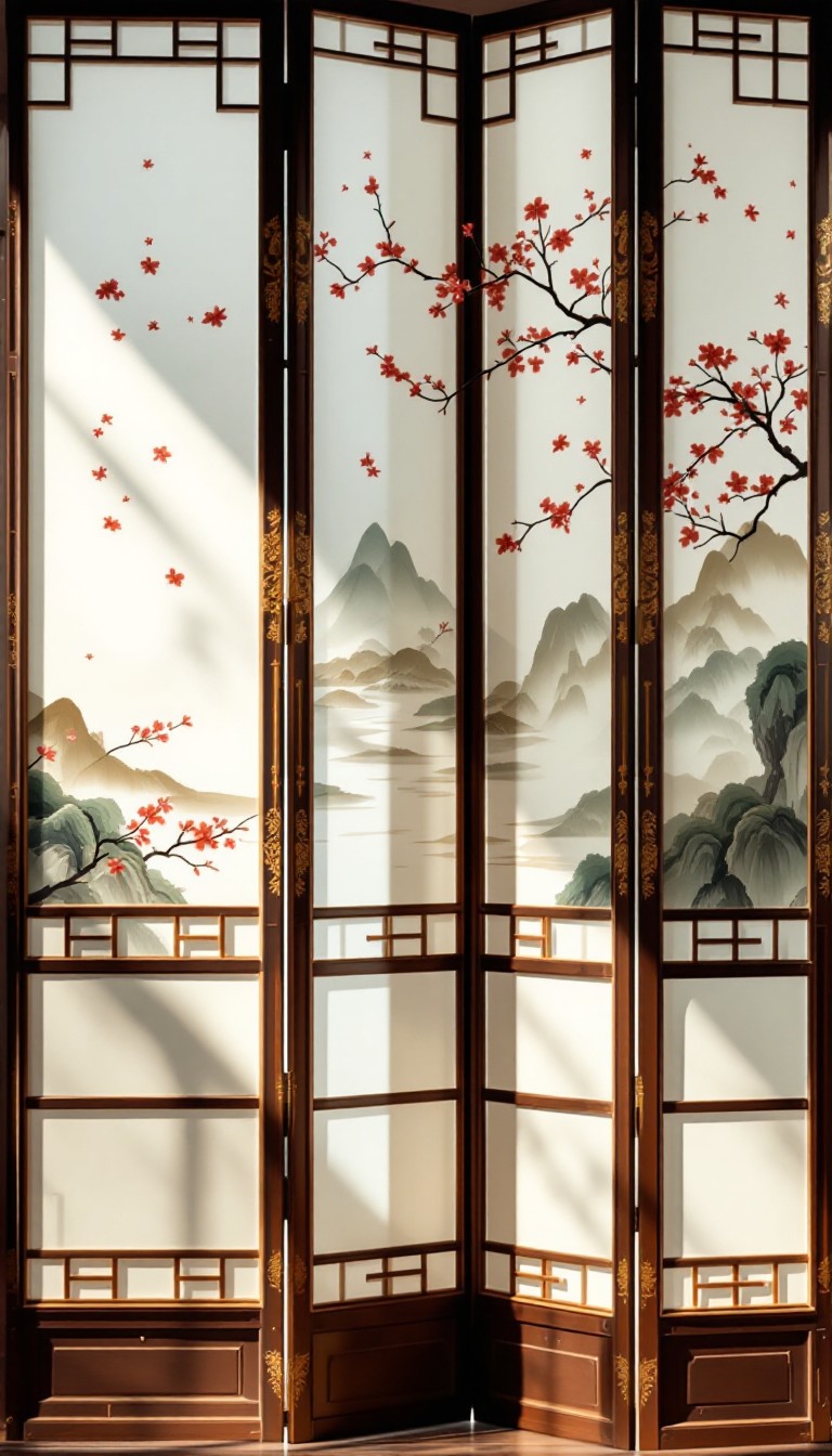 Free Serene Asian Screen Image - Screen, Divider, Oriental | Download ...