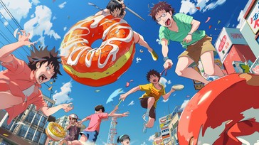 Free Animated Summer Excitement Image - Animation, Chaos, City ...