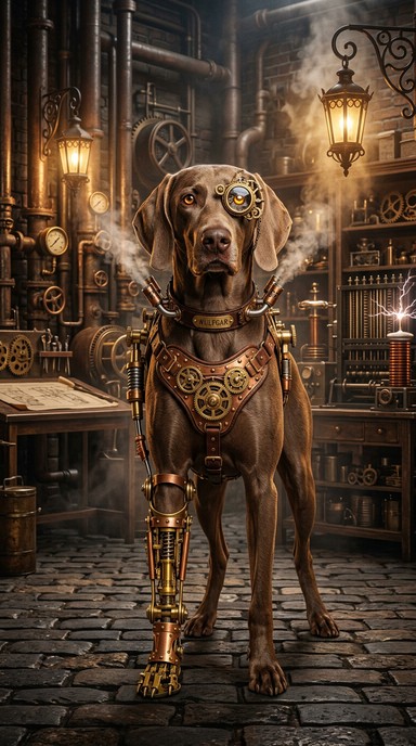 Free Steampunk Mechanical Dog Image - Steampunk, Dog, Mechanical ...