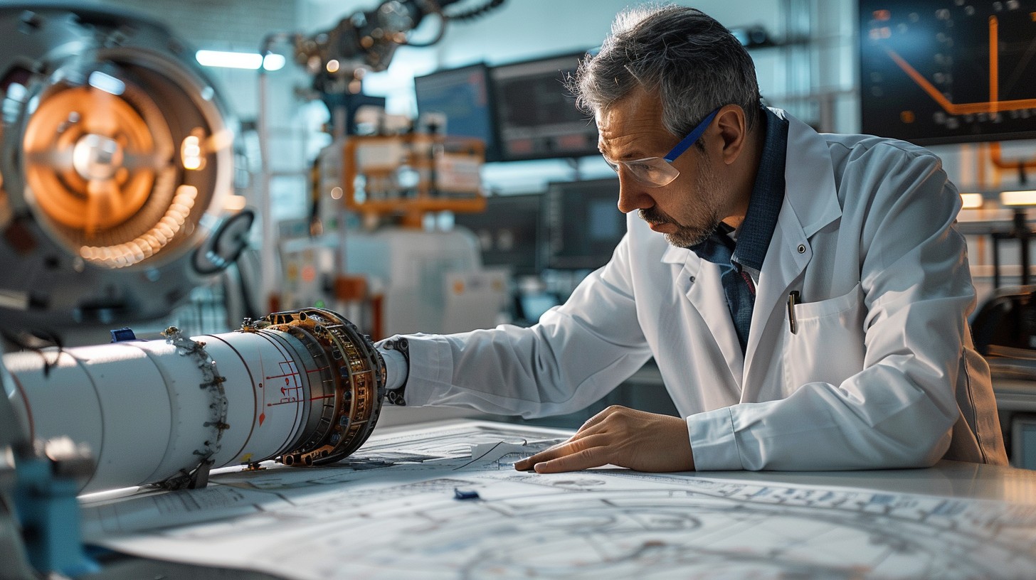 Free Engineer Studying Blueprints Image - Engineer, Robotics ...