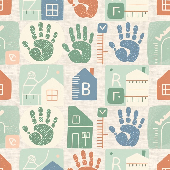 Free Growing Family Pattern Image - Pattern, Nursery, Childhood ...