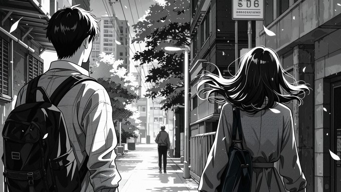 Free Walking Away Forever Image - Manga, Anime, Illustration | Download ...