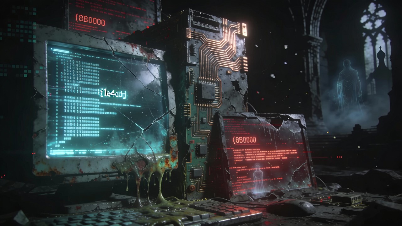 Free Digital Decay Ruins Image - Cyberpunk, Gothic, Digital | Download ...