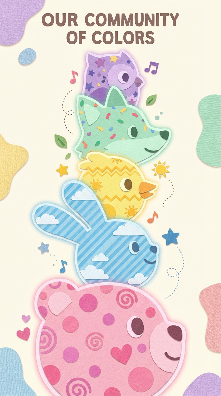 Free Colorful Community Together Image - Illustration, Cartoon ...