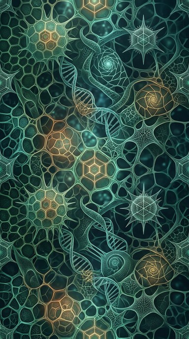 Free Microscopic Sacred Geometry Image - Geometric, Biological, Pattern ...