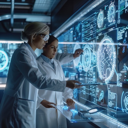 Free Futuristic Data Analysis Image - Technology, Scientists, Research ...