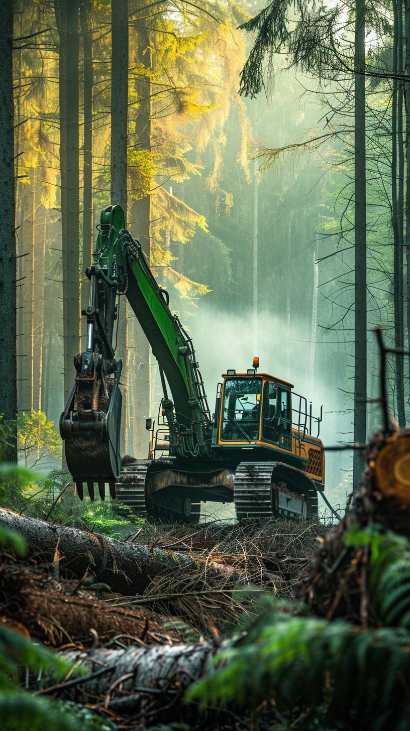 Free Forest Logging Operations Image - Forest, Logging, Excavator ...