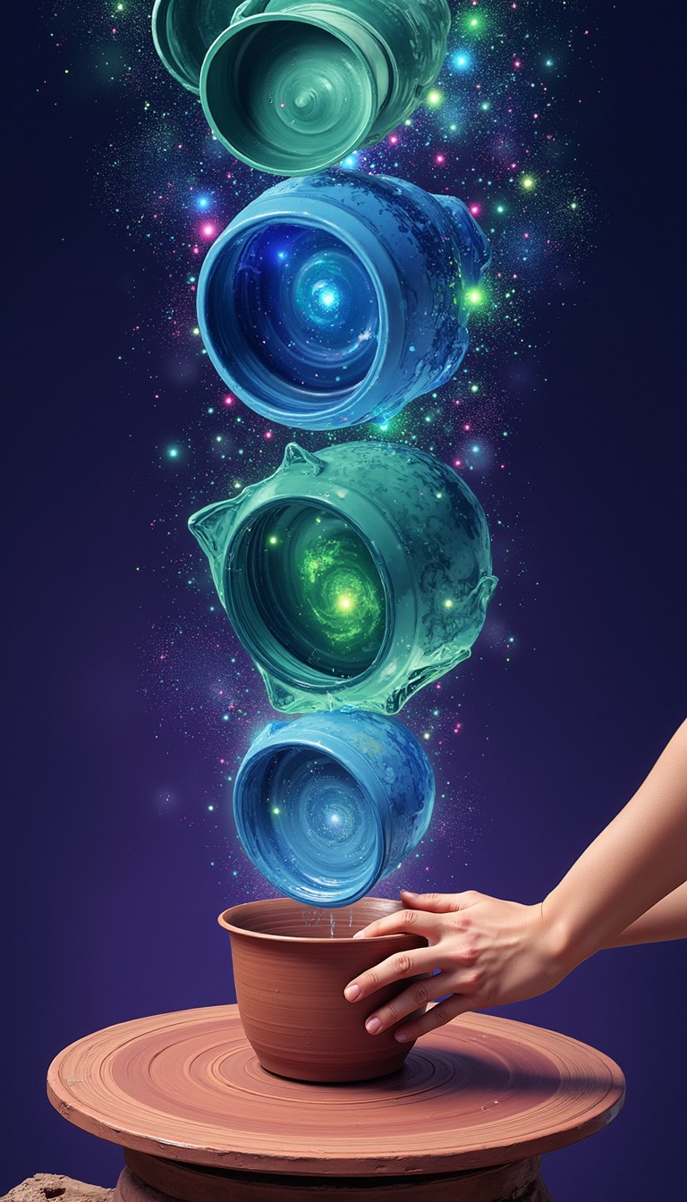 Space Pottery Example Free Cosmic Pottery Journey Image - Pottery, Cosmic, Ceramics ...