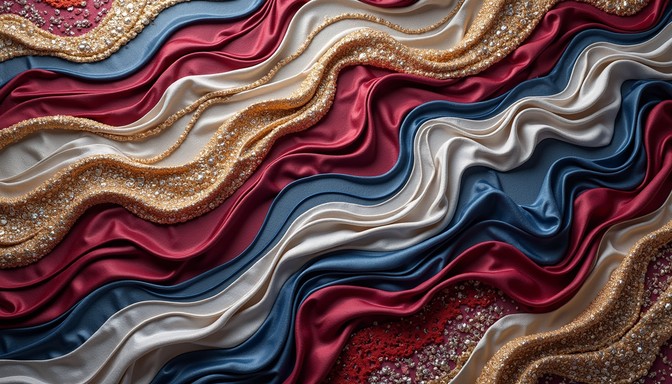 Free Rippling Silken Contours Image - Topographic, Elegant, Waves ...