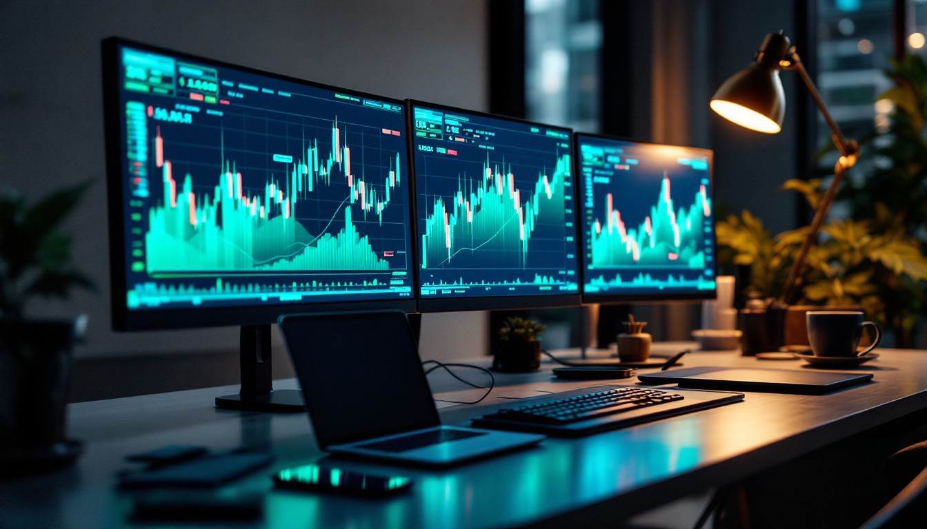 Trade Workspace View Free Trading Workspace Setup Image - Trading, Workspace, Monitors ...
