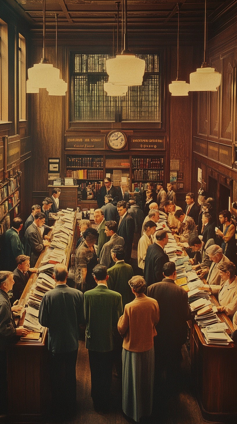 Crowd Library Free Bustling library scene Image - Library, Crowded, Books | Download ...