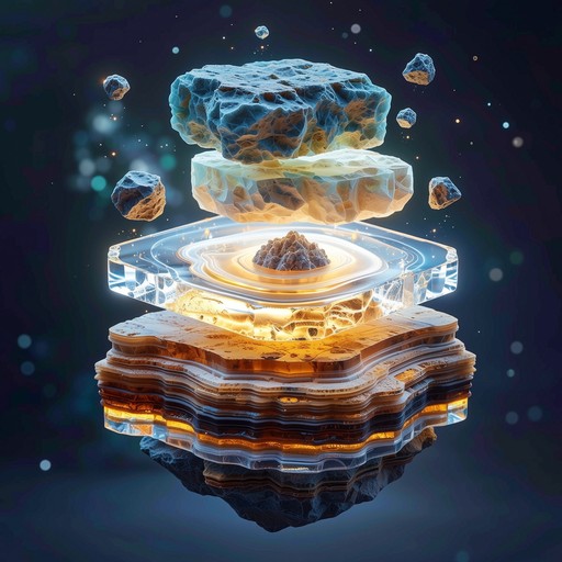 Free Floating Geological Layers Image - Surreal, Floating, Geological ...