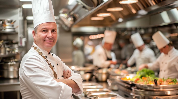 Free Chef in Kitchen Image - Chef, Kitchen, Cooking | Download at StockCake