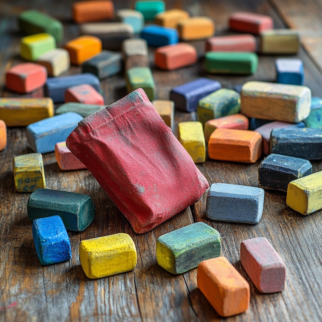 Free Colorful chalk pieces Image - Chalk, Colorful, Creativity ...