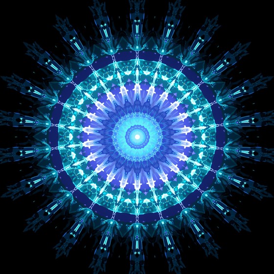 Mandala Bitmap Free Radiant Digital Mandala Photo - Mandala, Geometric, Symmetrical ...