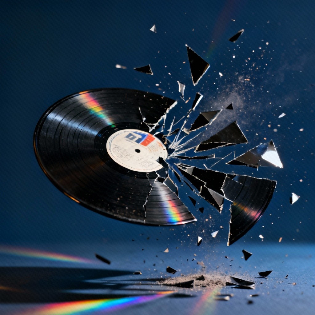 Explodeing Record Free Vinyl Explosion Art Photo - Vinyl, Record, Shattered | Download at ...