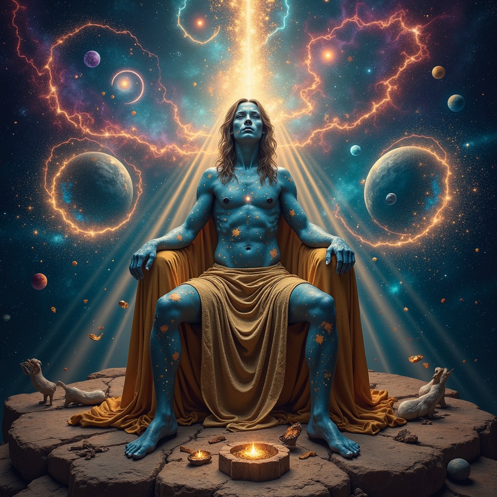 Free Cosmic Deity Enthroned Image - Cosmic, Deity, Throne | Download at ...