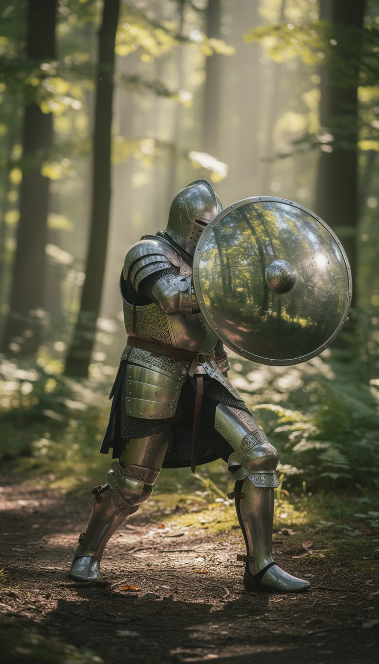 Free Medieval Forest Guardian Image - Knight, Armor, Shield | Download ...