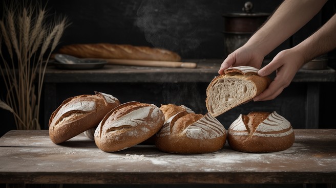 Free Fresh Bread Breaking Image - Bread, Artisanal, Baking | Download ...