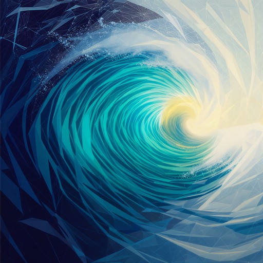 Gopro Wave Vortex Free Aqua Wave Vortex Image - Wave, Spiral, Teal | Download at StockCake
