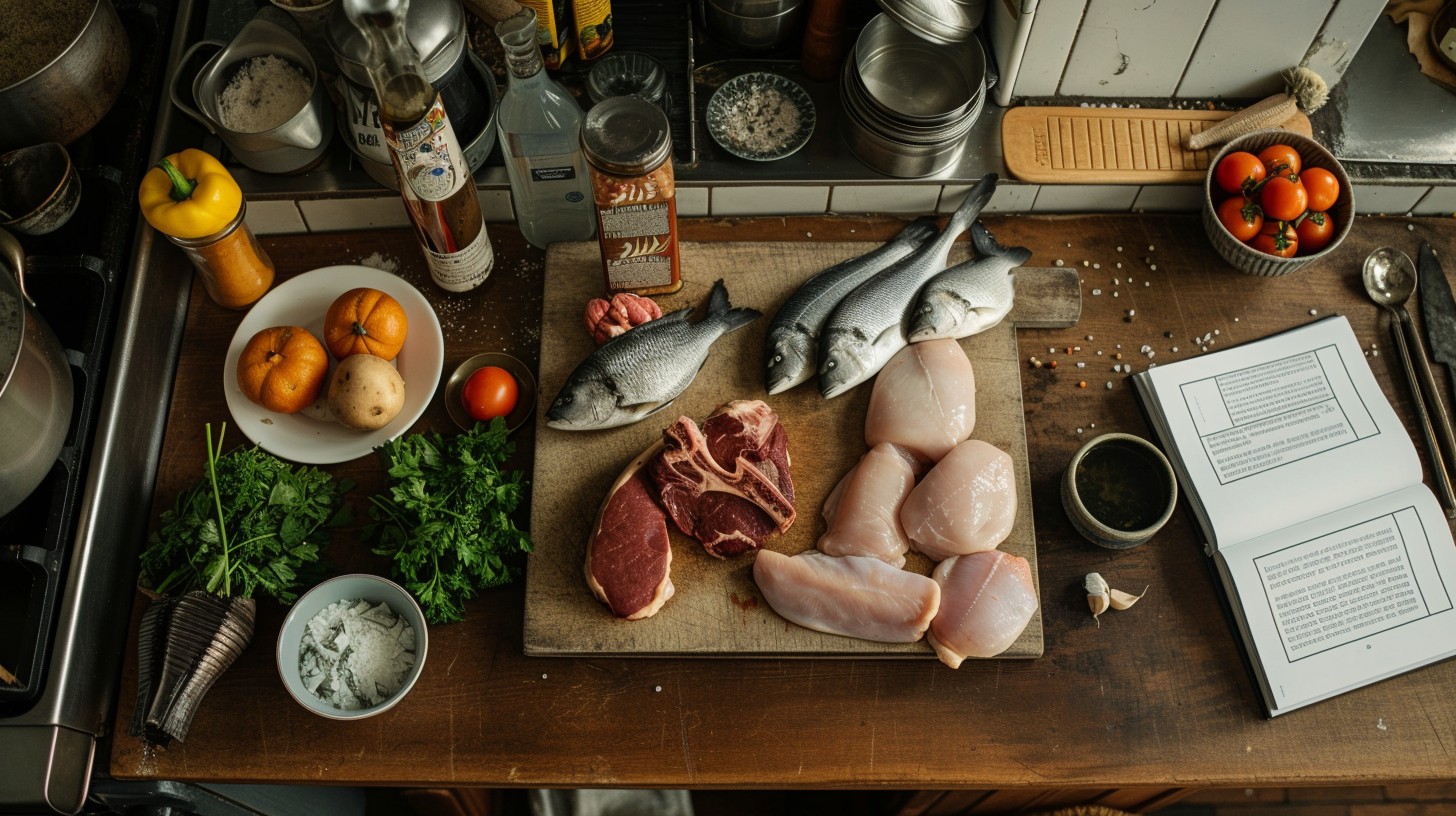 Recipe Pic Free Rustic Cooking Preparation Image - Kitchen, Ingredients, Cooking ...