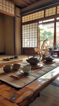 Free Traditional Tea Setting Image - Tea, Ceremony, Japanese | Download ...