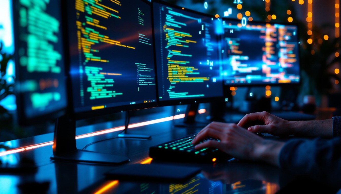 Free Code Glows Bright Image - Coding, Programming, Developer ...