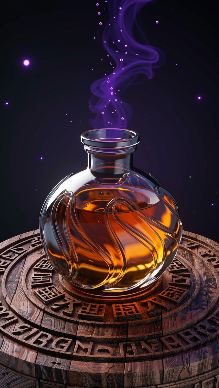 Free Mystical Potion Bottle Image - Potion, Bottle, 3d | Download at ...