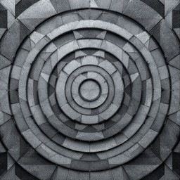 Free Circular Industrial Pattern Image - Minimal, Geometric, Circles ...