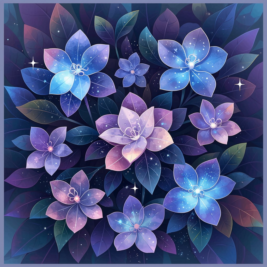 Free Magical Glowing Flowers Image - Flowers, Magical, Glowing ...