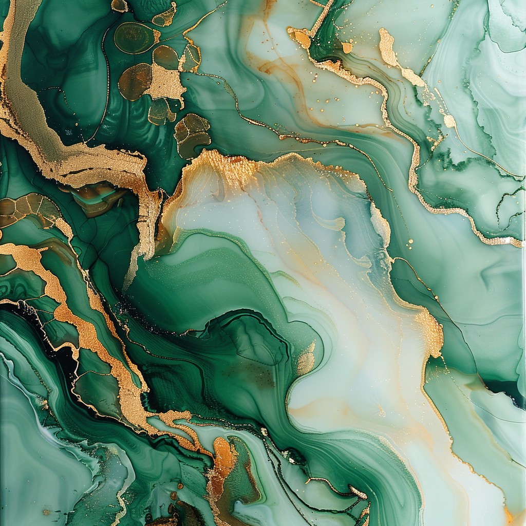 Emrald Design Free Marbled Emerald Design Image - Emerald, Gold, Marbling | Download ...
