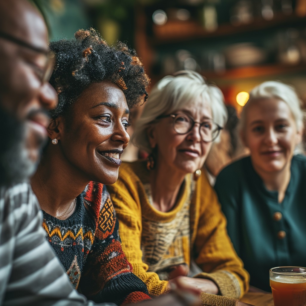 Free Joyful group gathering Image - Friends, Smiling, Diversity ...