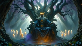 Free Forest King Reigns Image - Fantasy, Gothic, Throne | Download at ...