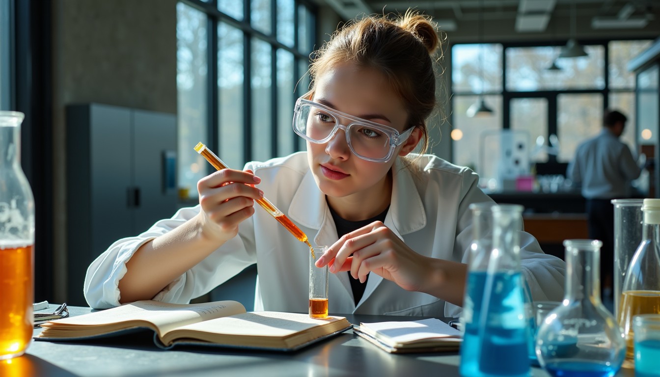 Science Lab Investigating Free Precise scientific investigation Image - Chemistry, Laboratory ...
