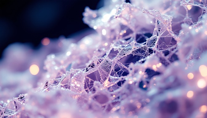 Free Crystalline Lavender Web Image - Crystalline, Membrane, Web ...
