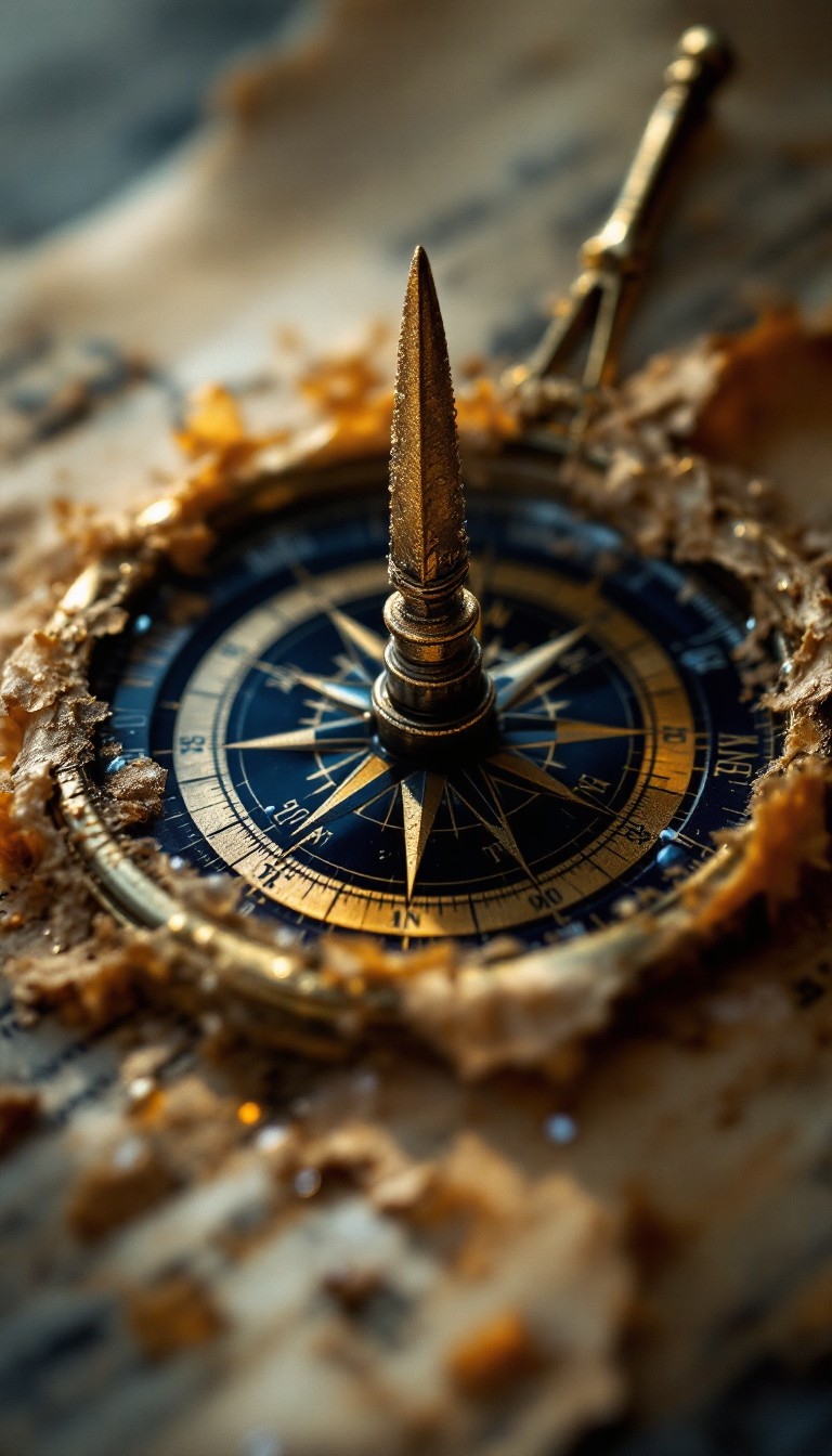 Free Ancient Compass Guide Image - Compass, Navigation, Brass ...