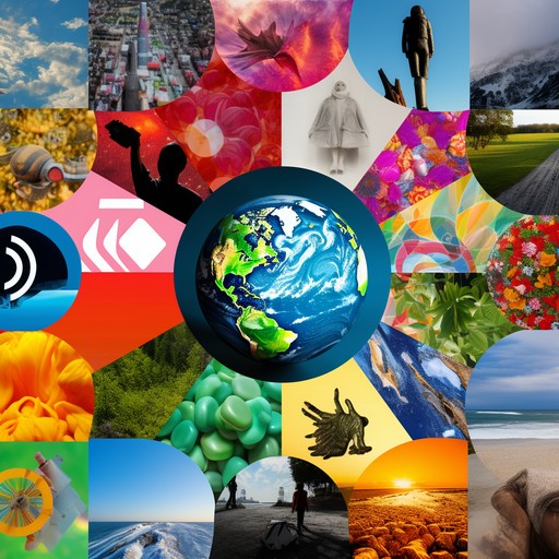 Everything Images Free Global diversity montage Image - Earth, Nature, Technology ...