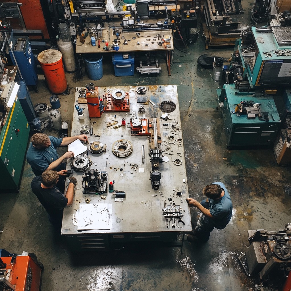 Free Busy workshop activity Image - Workshop, Mechanics, Workers ...