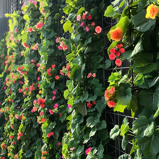 Free Blooming Vertical Garden Image - Garden, Flowers, Vertical ...