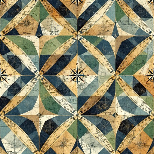 Travel Design Pattern Free Vintage Travel Pattern Image - Pattern, Vintage, Cartographic ...