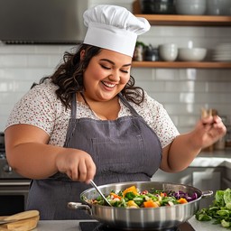 Free Chef Enjoys Cooking Image - Chef, Cooking, Salad | Download at ...