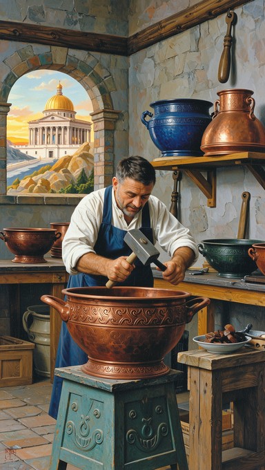 Free Crafting Copper Traditions Image - Artisan, Copper, Craftsmanship ...