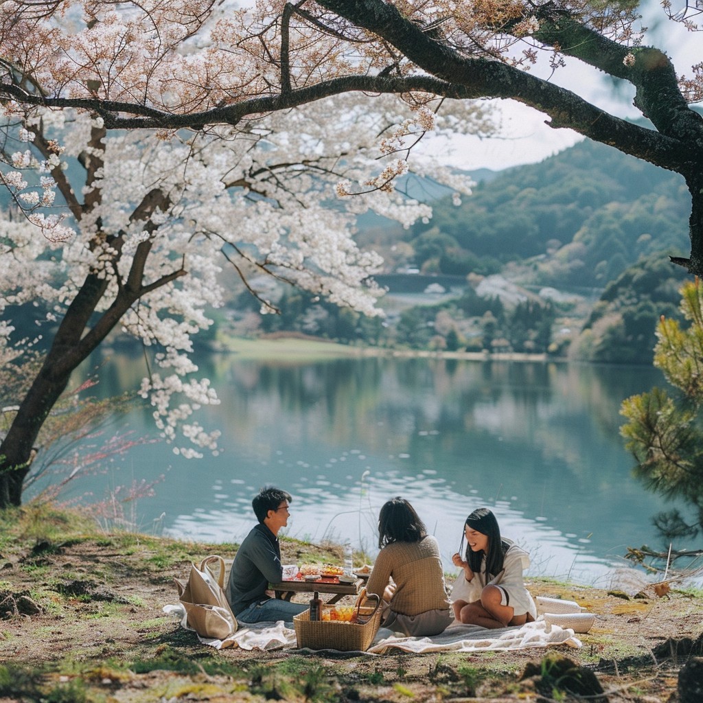 Outing Free Serene Picnic Outing Image - Picnic, Friends, Lake | Download at ...